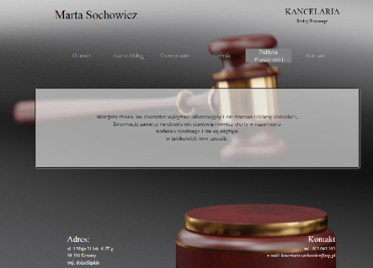 Prawnik Marta Sochowicz Kowary